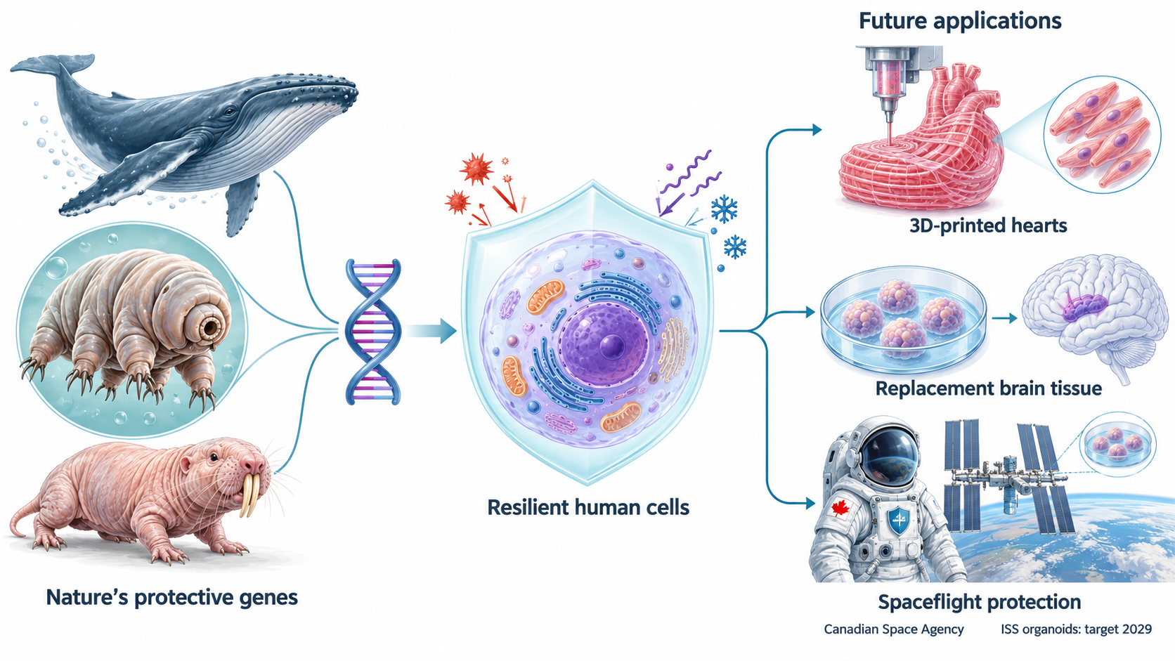 image for Engineering Cellular Resilience for Regenerative Medicine and Spaceflight